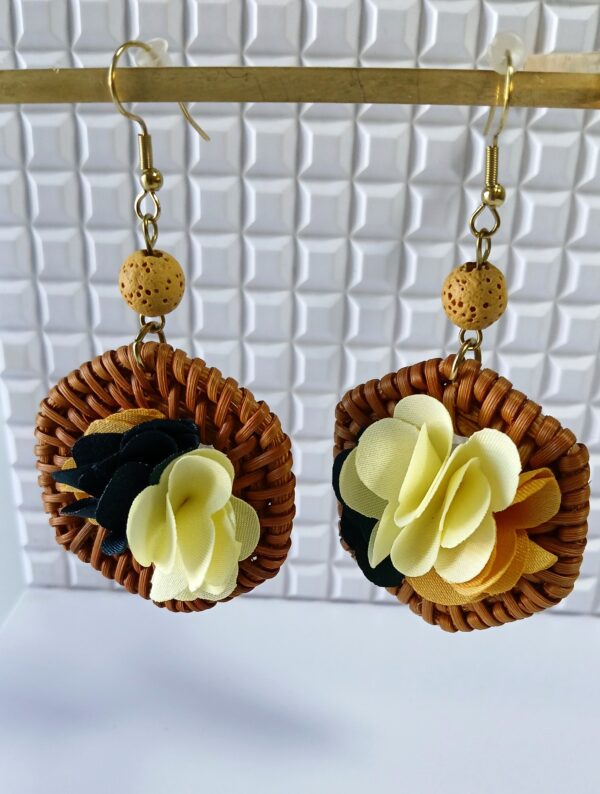 Pendientes "Tres Flores"