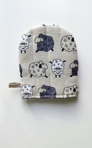 Guantes de cocina, oveja